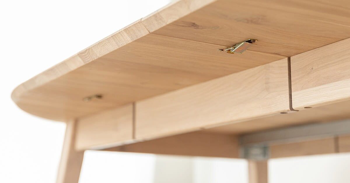 Lunden söögilaud 110cm_160_valgendatud tamm2 Ovaalne söögilaud Lunden (pikendatav) 110/160cm, erinevad värvid - Image 15