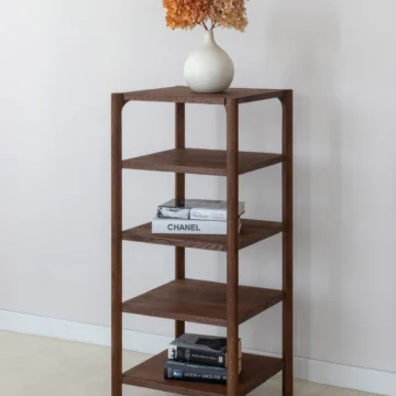 Täispuidust 4-ne riiul Campy, erinevad värvid