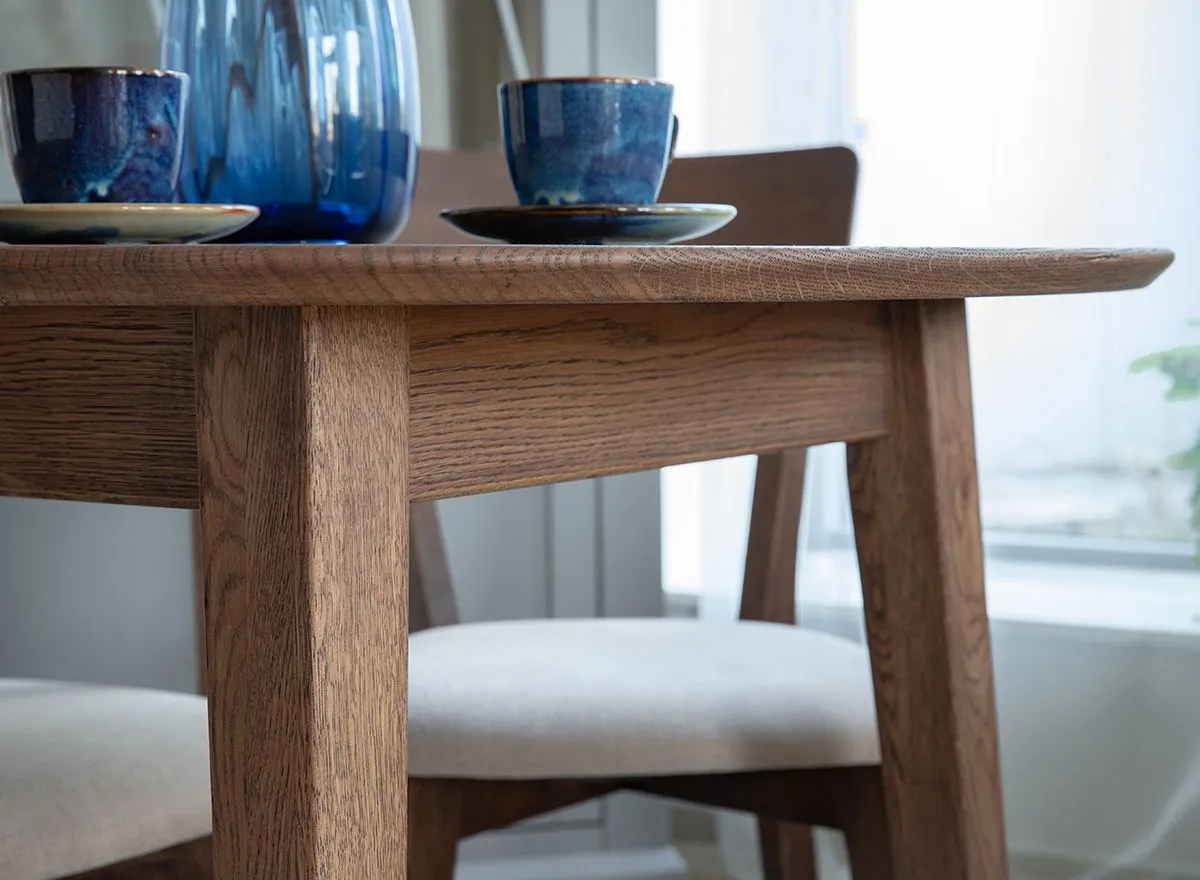 smok7 Ümmargune söögilaud Lunden (pikendatav) 90/140cm, erinevad värvid - Image 12